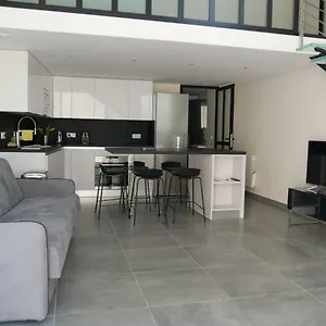 Appartamento Loft Chic Et Moderne, Déco Industrielle, Beausoleil